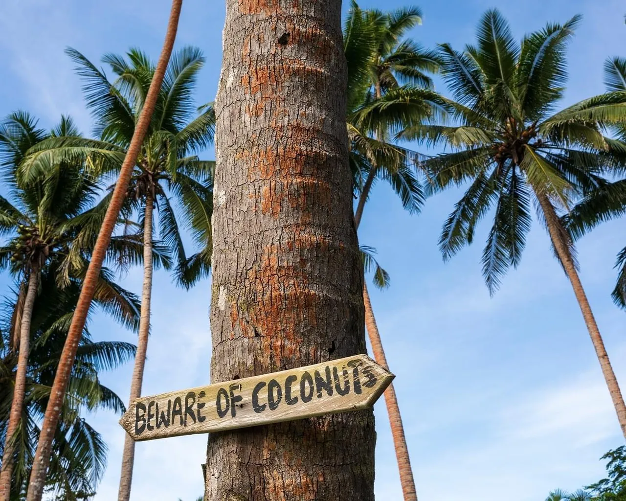 Vuniniu kei na ivakaro „Beware of Coconuts“